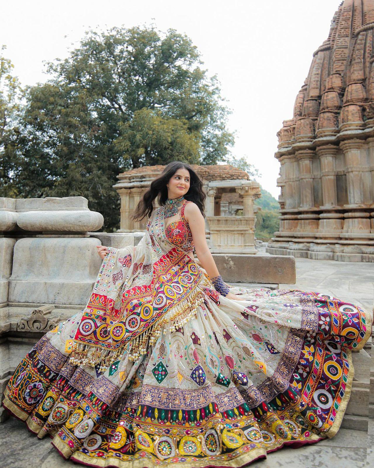 Navraas Couture Mirror Tales of Tradition Navratri Chaniya Choli