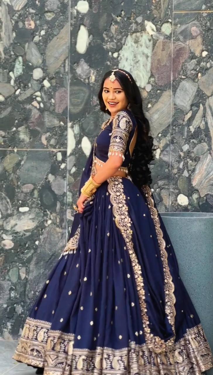 Yammini Fox Georgette Festival Lehenga Choli